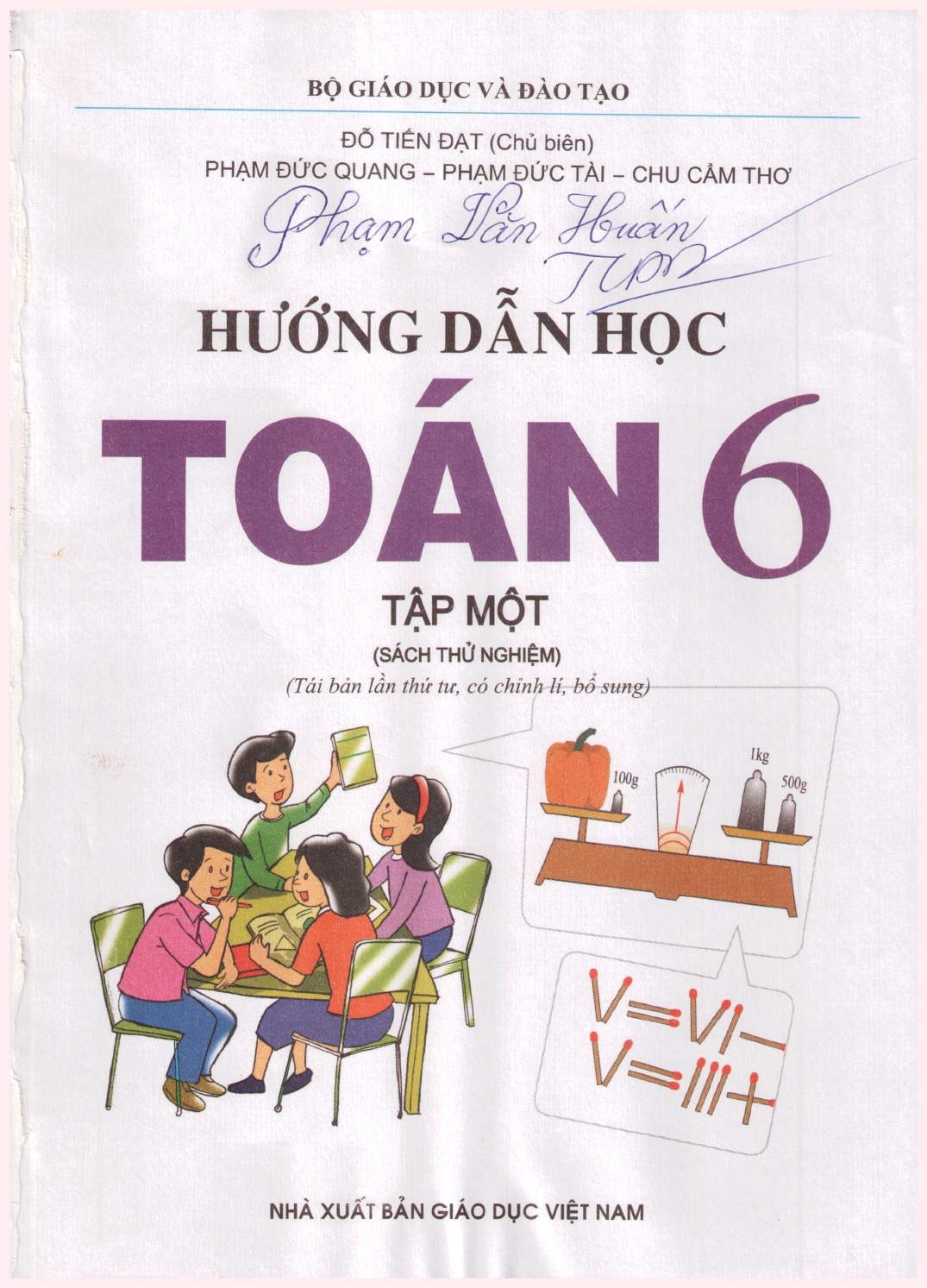 Sách giáo khoa toán 6 (VNEN tập 1)