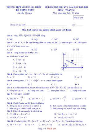 de-thi-hk1-toan-10-nam-2019-2020-truong-nguyen-gia-thieu-ha-noi