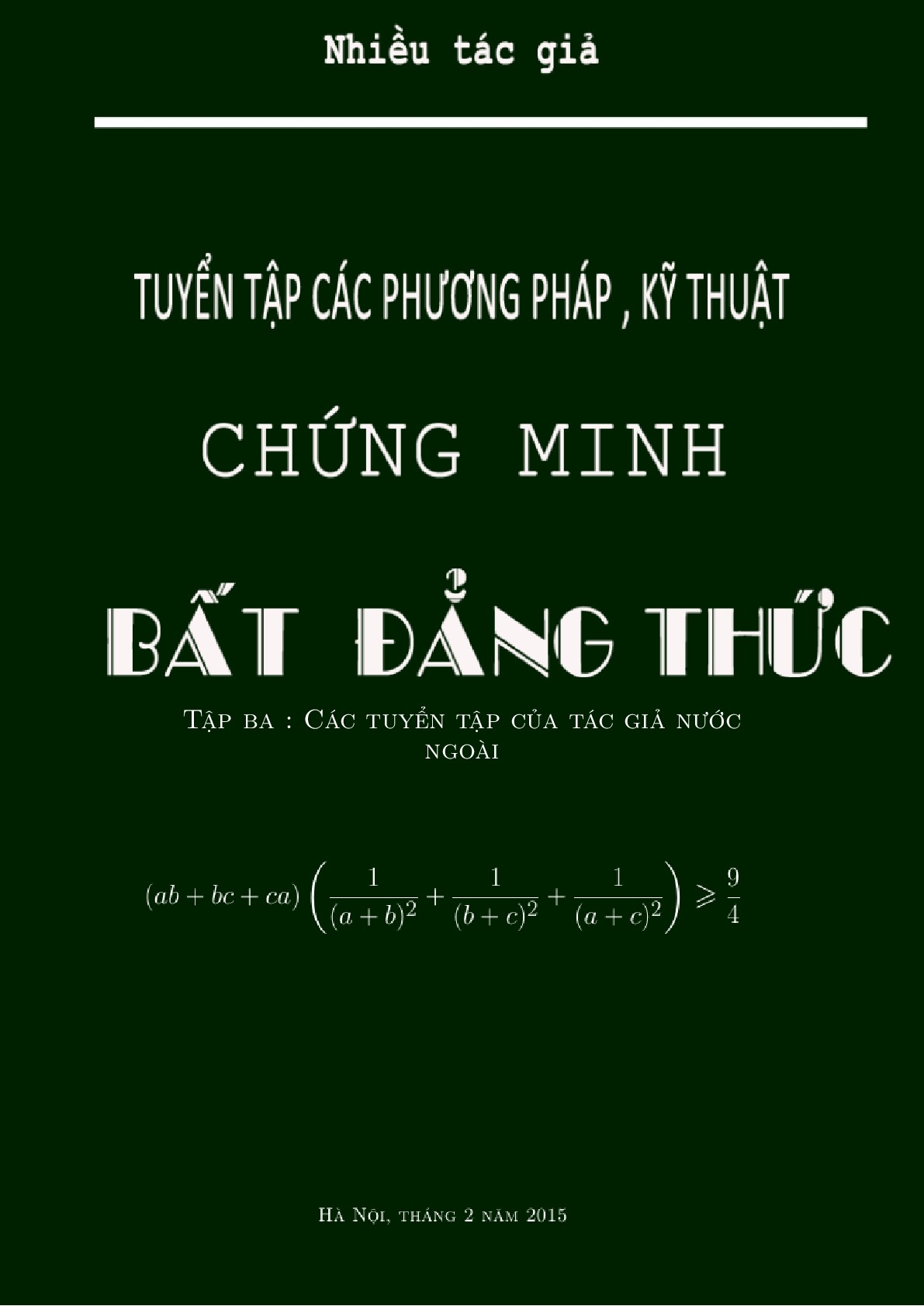 Chuyên đề bất đẳng thức tam giác thi vào 10