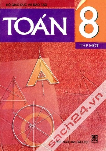 Sách Toán 8 tập 1